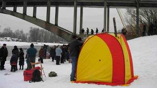 Крещение в Гидропарке 2009
