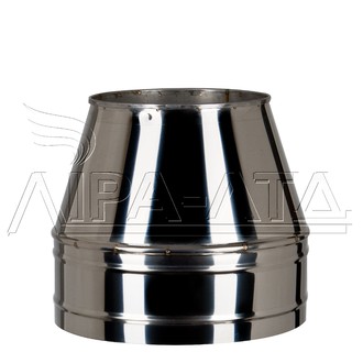 Конус AiSi304 0,5мм термо нерж/нерж d160/220 - 980 грн.