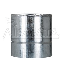 Труба дымохода 0,25м AiSi304 0,5мм термо нерж/оц d150/220
